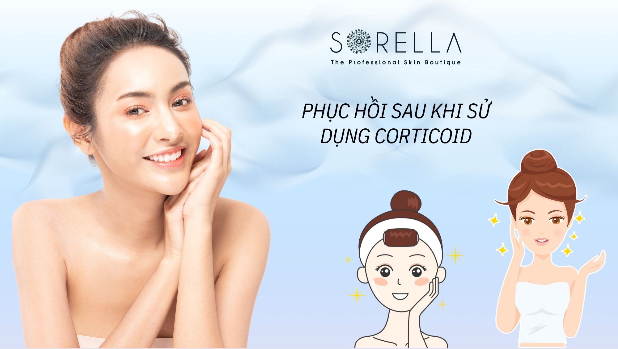 Các phương pháp điều trị da nhiễm corticoid 