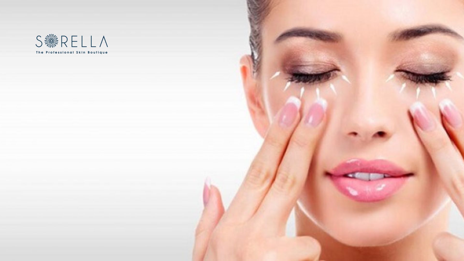 Massage loại bỏ nếp nhăn đuôi mắt