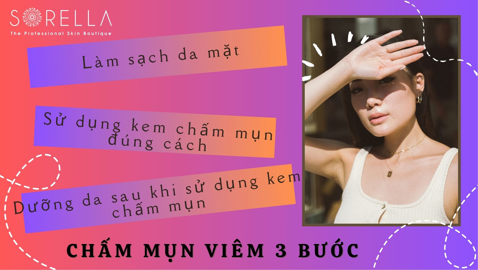 chấm mụn