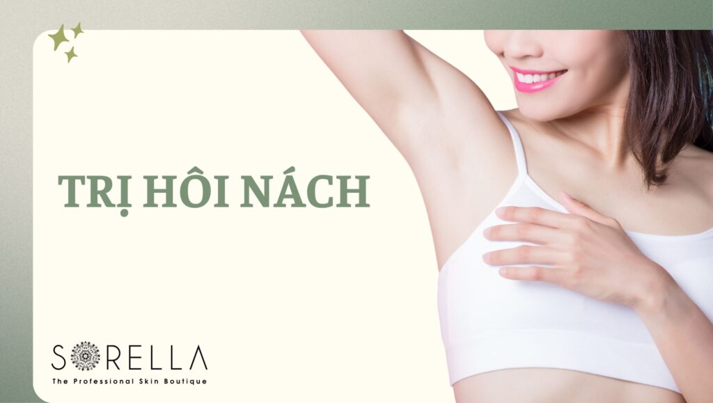 trị hôi nách