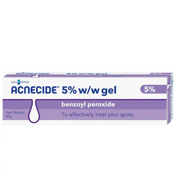 Kem trị mụn có chứa benzoyl peroxide