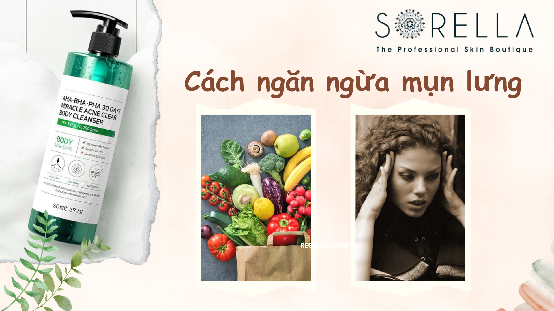 Cách ngăn ngừa mụn lưng