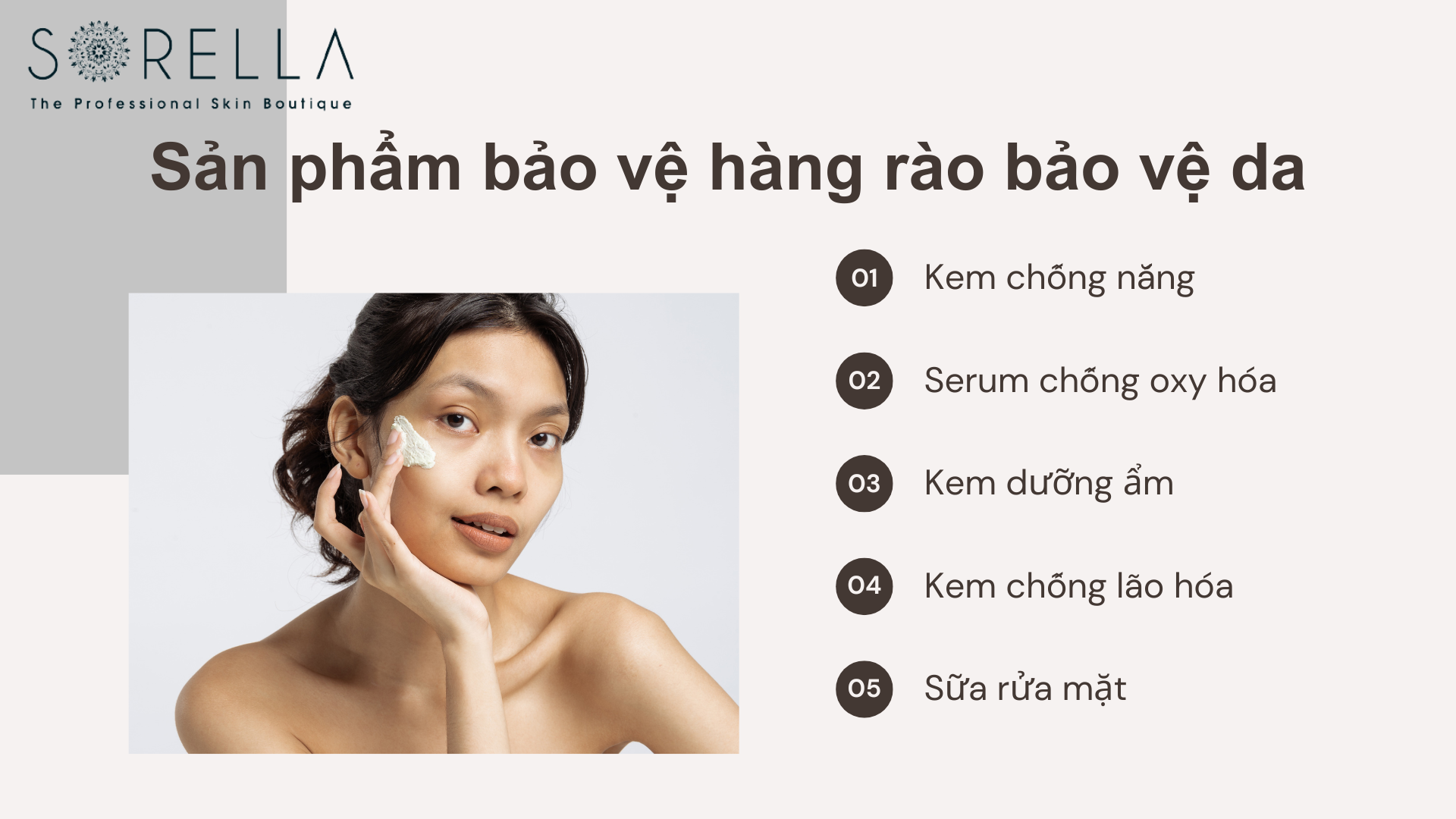 Sản phẩm bảo vệ hàng rào bảo vệ da
