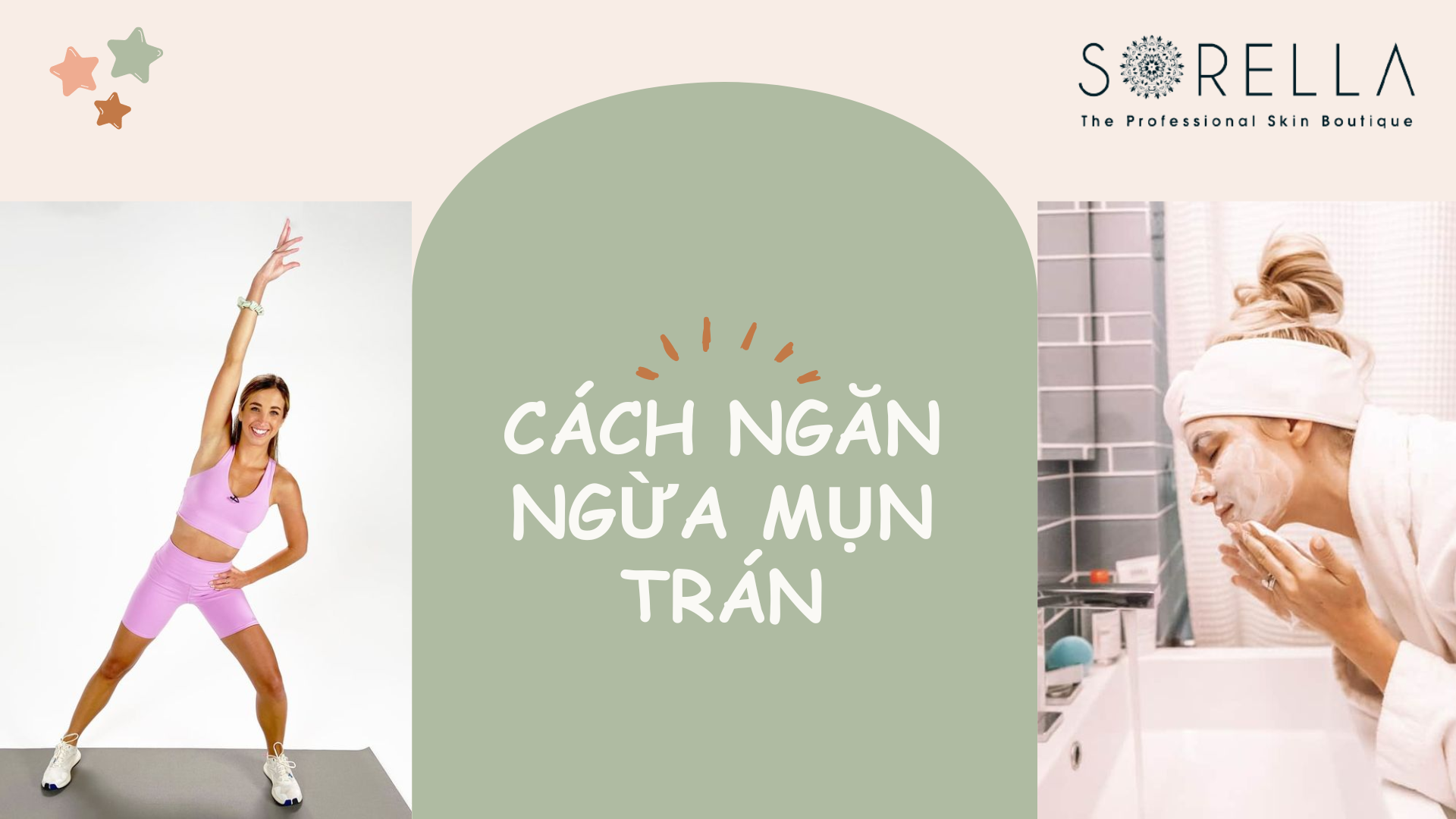Cách ngăn ngừa mụn trán
