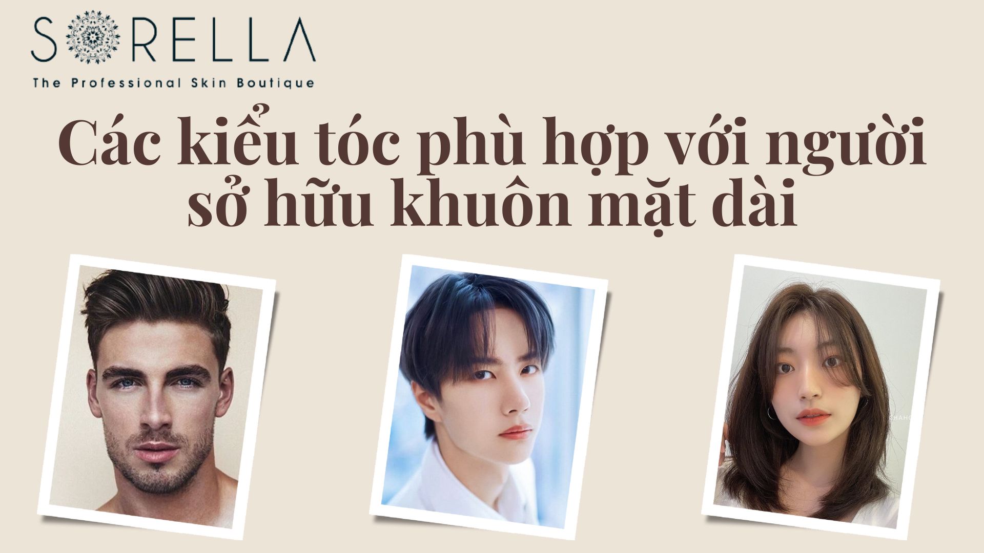 Các kiểu tóc phù hợp với người sở hữu khuôn mặt dài