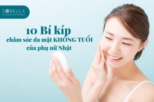 10 bí kíp chăm sóc da mặt không tuổi của phụ nữ Nhật