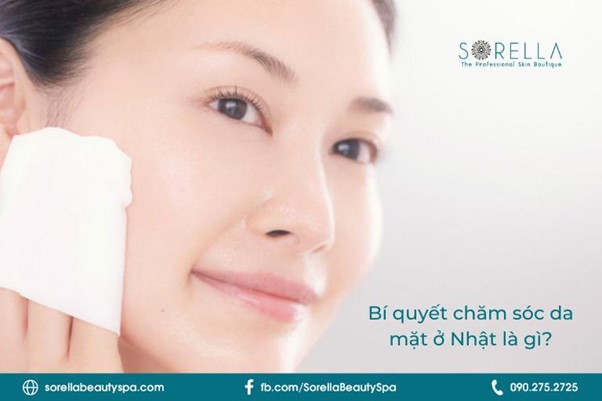 Bí quyết chăm sóc da mặt ở Nhật 