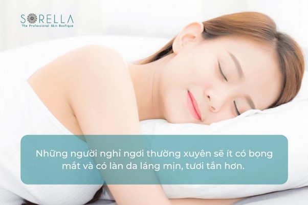 Ngủ đủ giấc, nghỉ ngơi hợp lý 