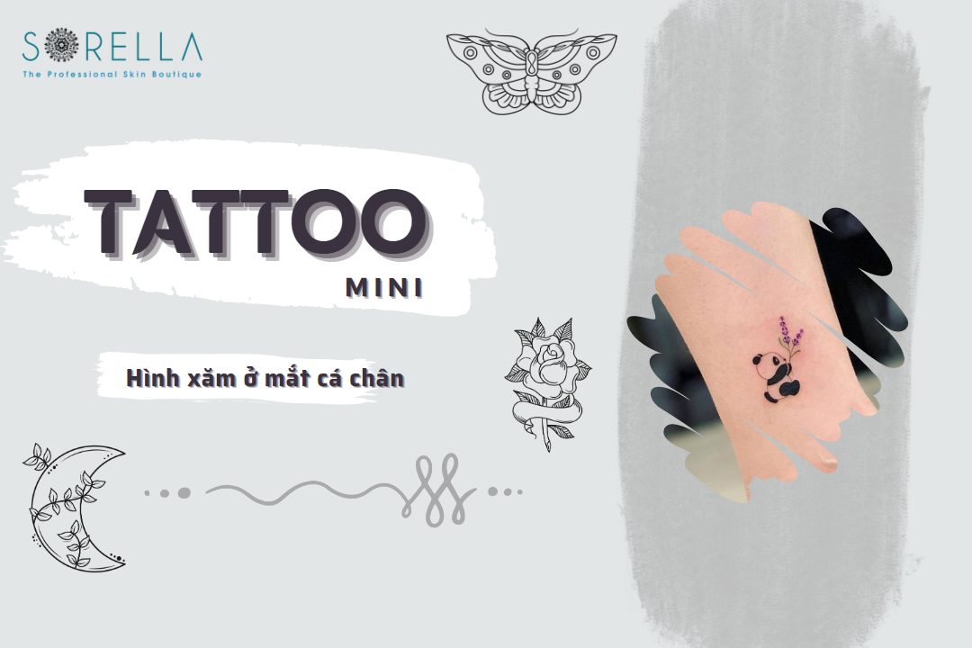 Hình xăm ở mắt cá chân: