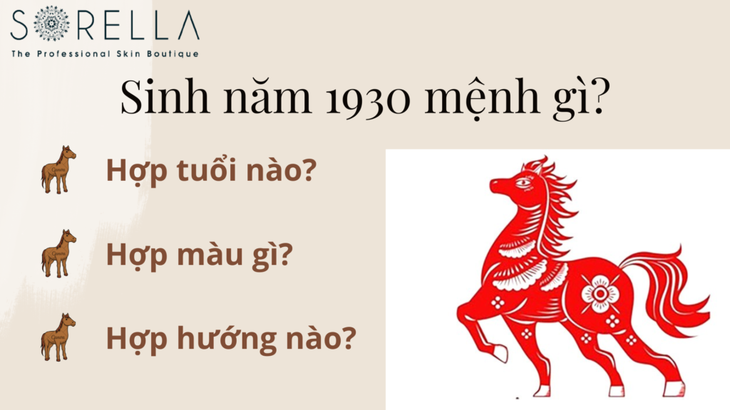 Sinh năm 1930 mệnh gì? Hợp tuổi nào? Hợp màu gì? Hợp hướng nào?