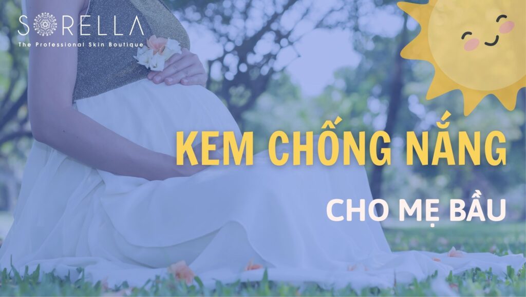 kem chống nắng cho bà bầu