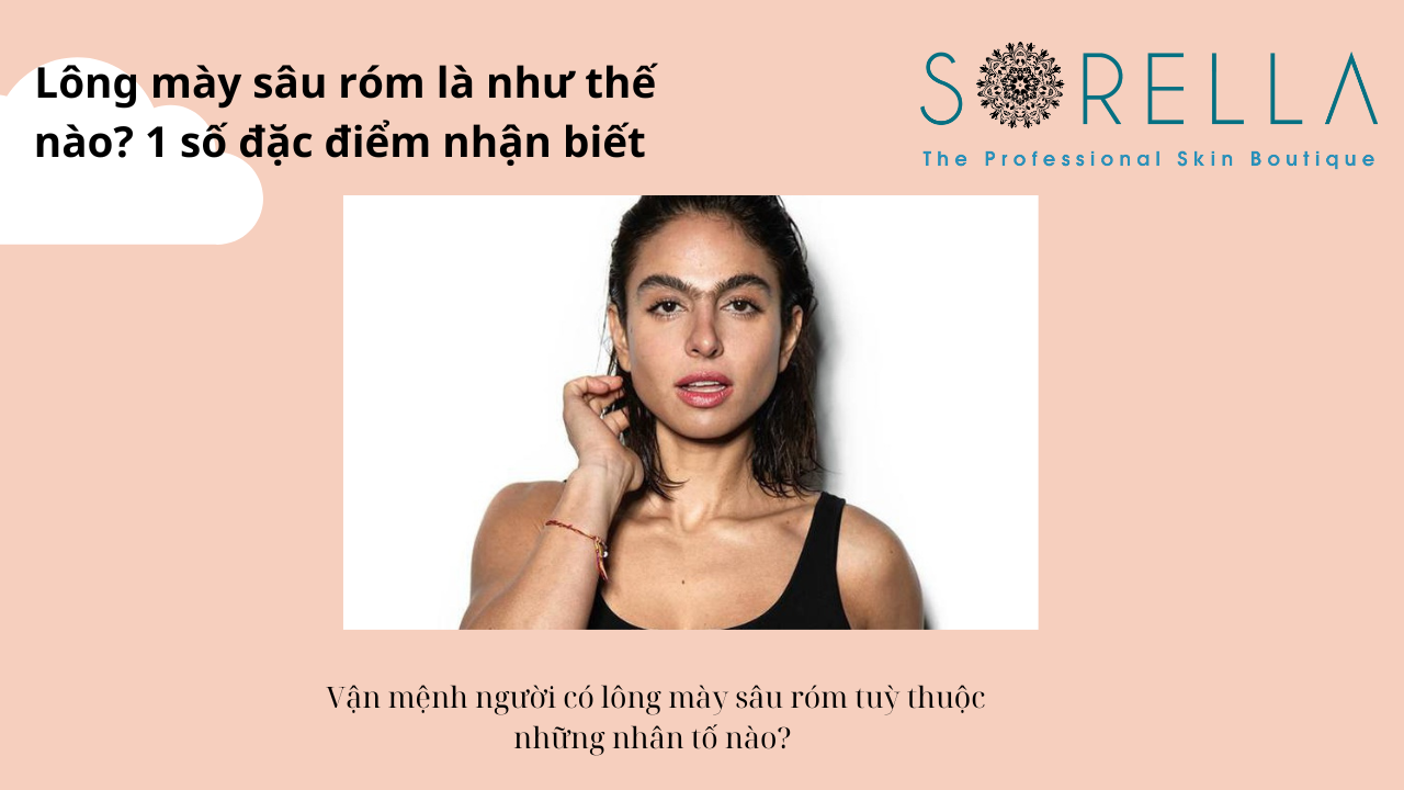 Lông mày sâu róm là như thế nào?