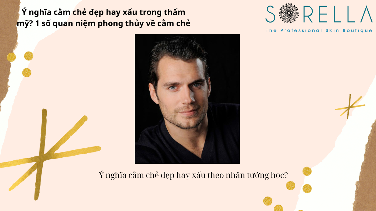 Ý nghĩa cằm chẻ đẹp hay xấu trong thẩm mỹ?