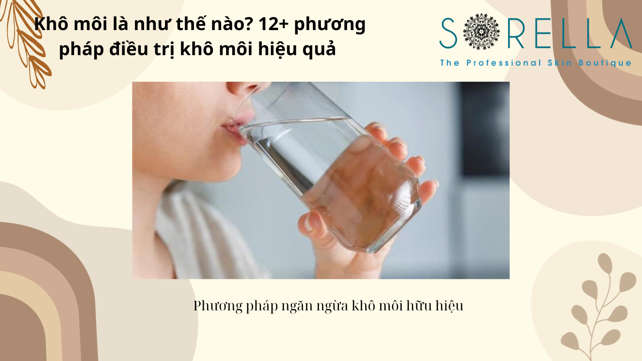 Khô môi là như thế nào?