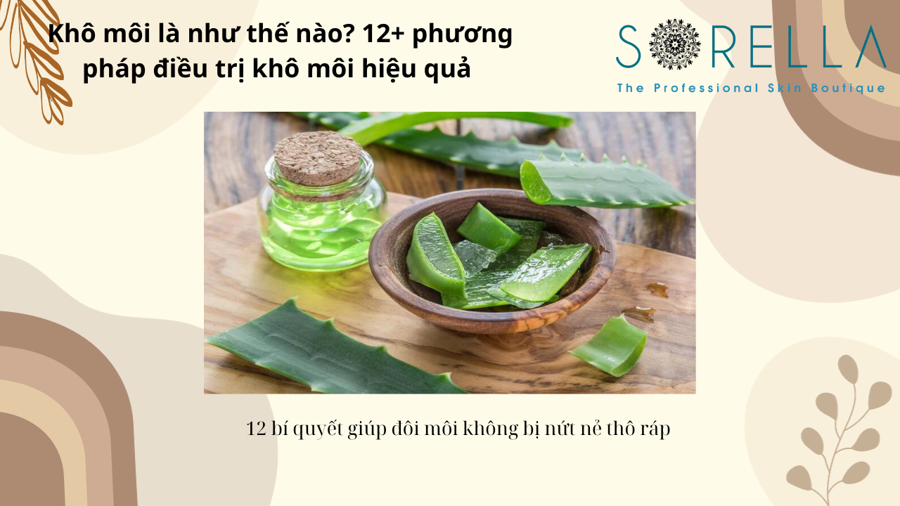 Khô môi là như thế nào?