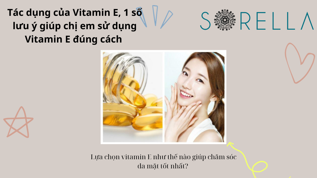 Tác dụng của Vitamin E 