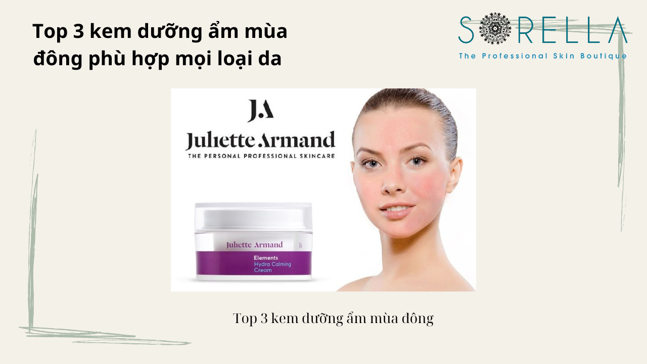 Top 3 kem dưỡng ẩm mùa đông