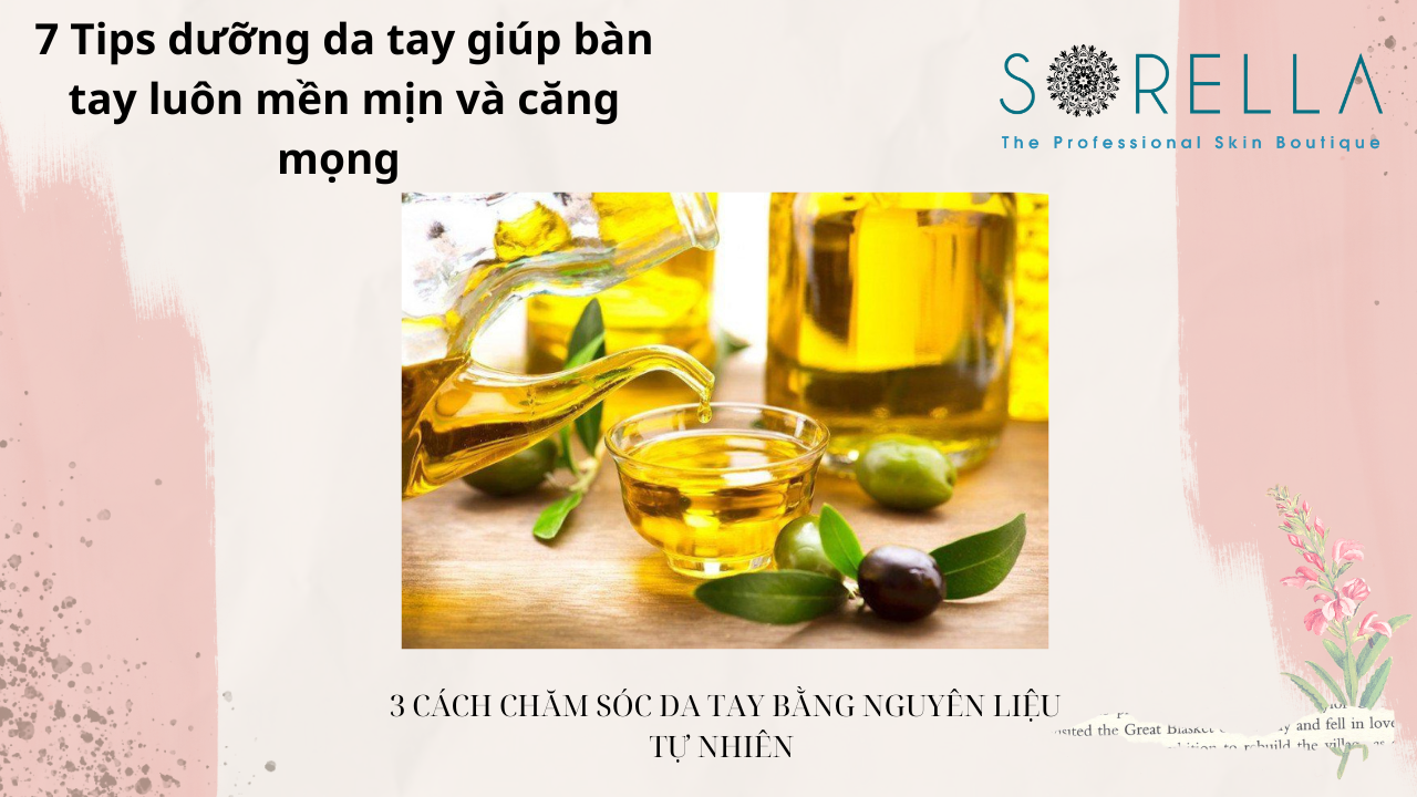 7 Tips dưỡng da tay 