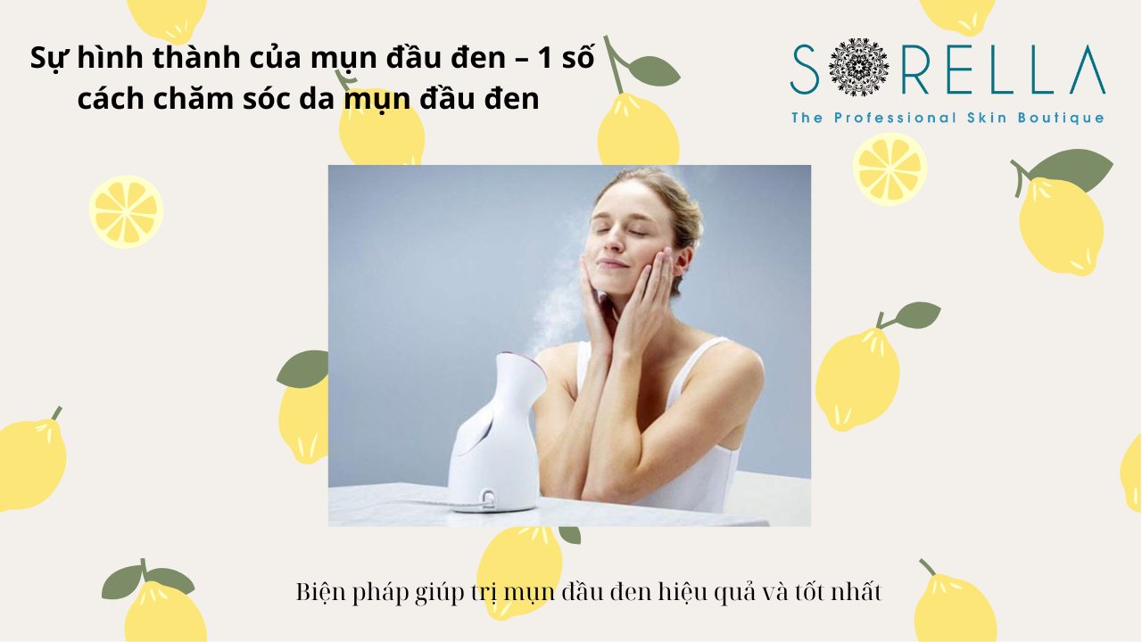 Sự hình thành của mụn đầu đen