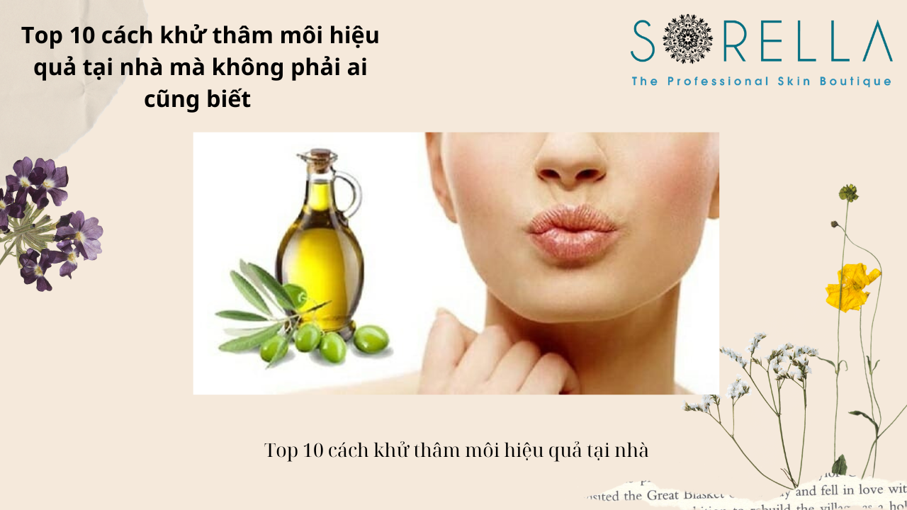 Top 10 cách khử thâm môi hiệu quả 