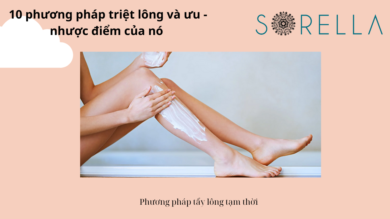 Những phương pháp triệt lông 