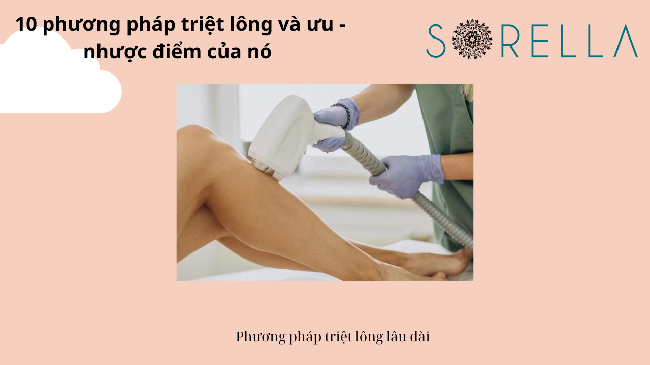 Những phương pháp triệt lông 