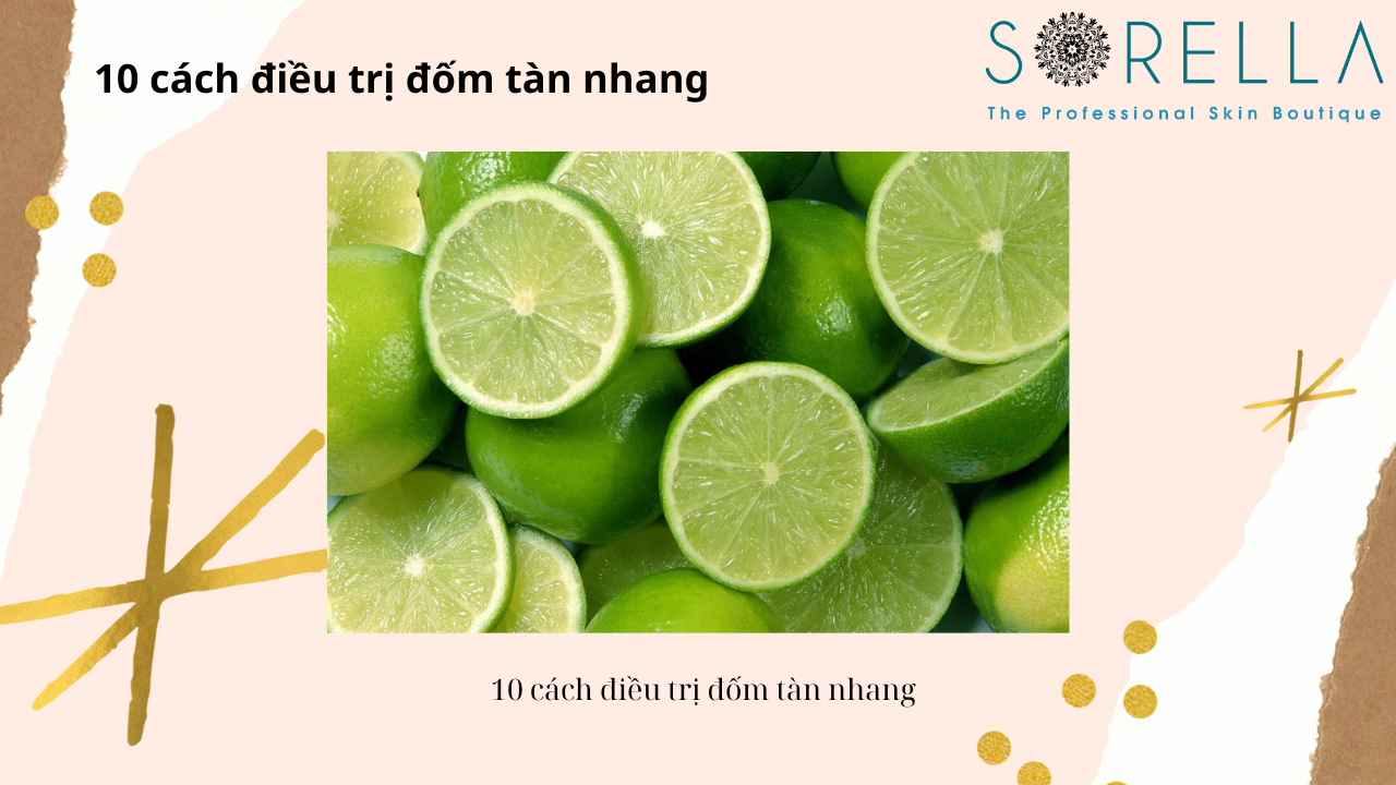 10 cách điều trị đốm tàn nhang 