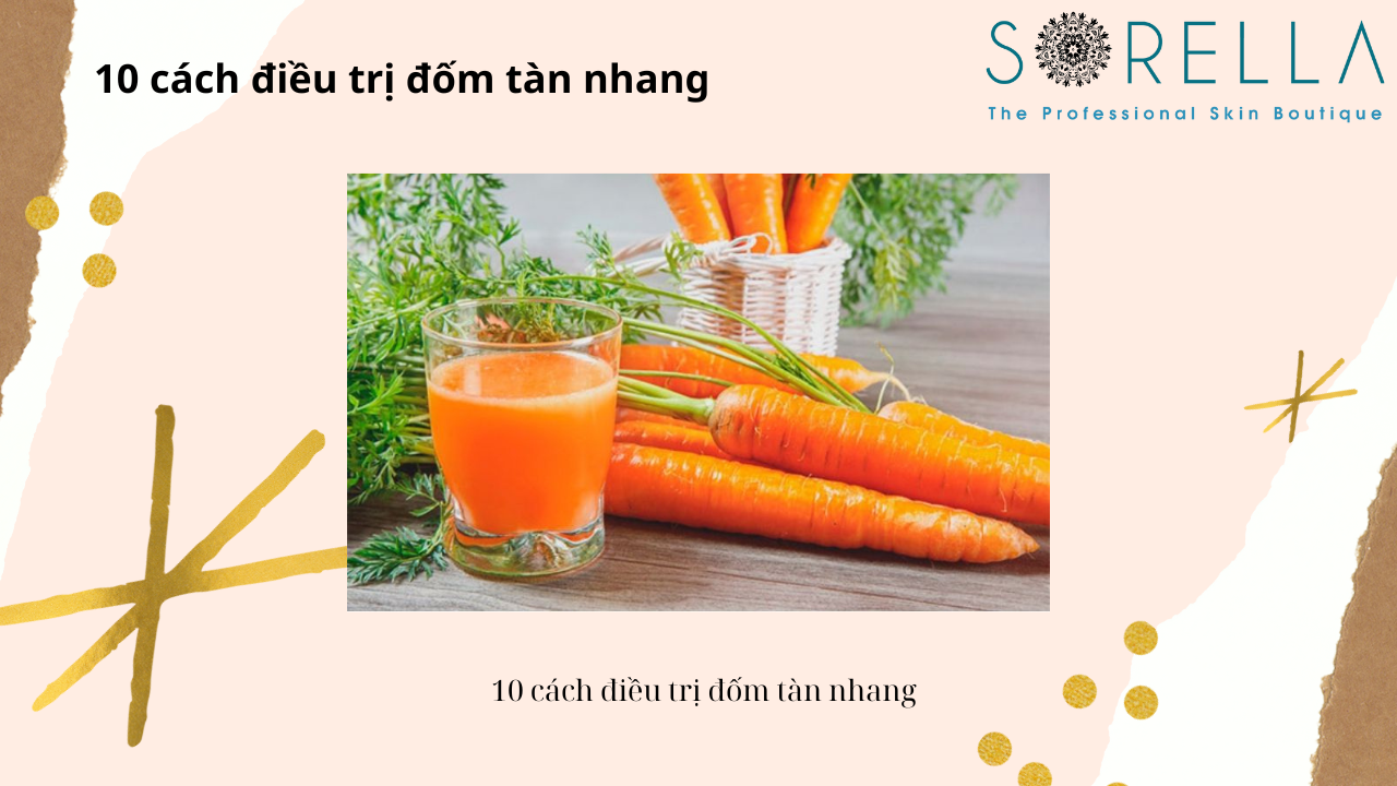 10 cách điều trị đốm tàn nhang 