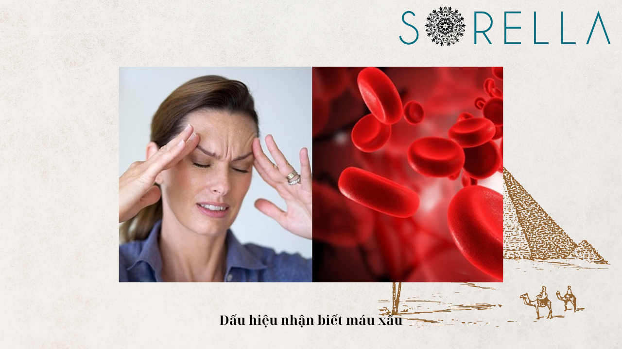 Máu xấu ở phụ nữ có sao không?