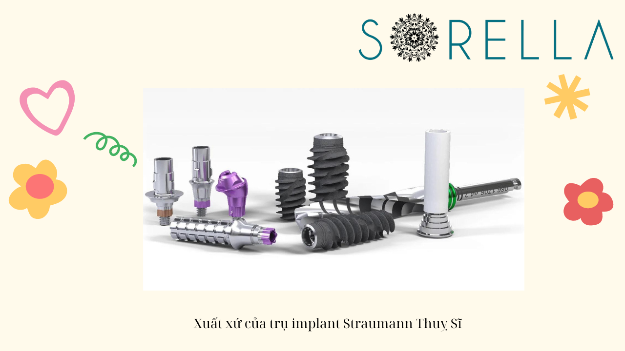 Trụ implant Straumann Thuỵ Sĩ